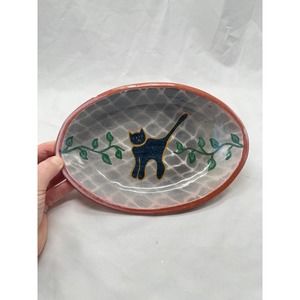 VTG hand made cat plate